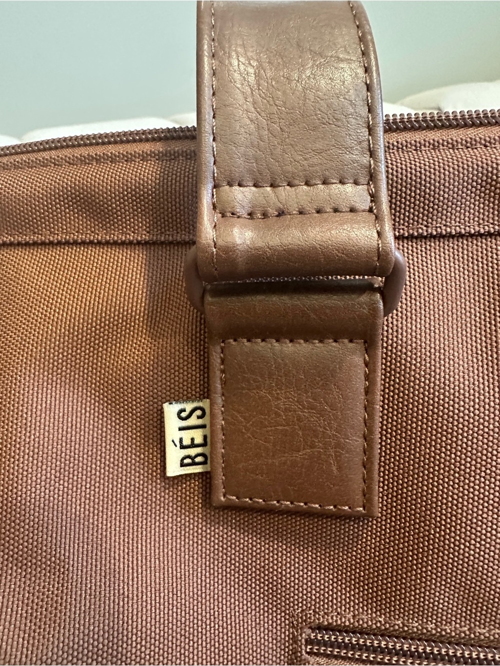 BEIS OG Convertible Weekender in Maple - Picture 5 of 8